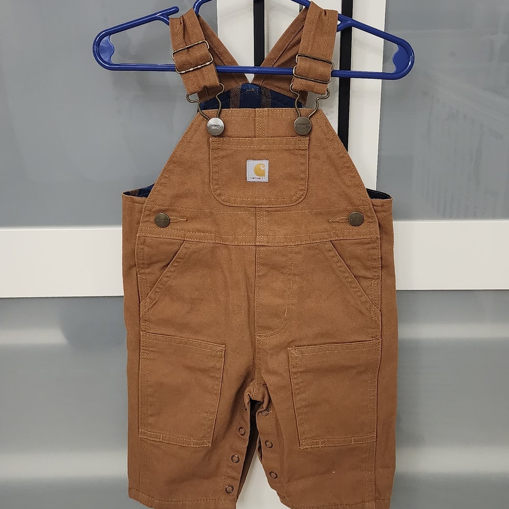 Carhartt Tan Kids Overalls